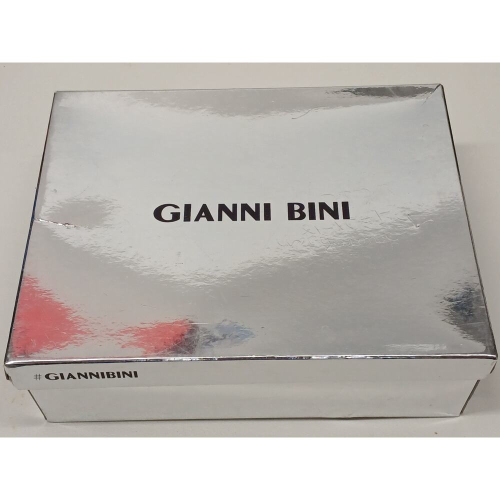 Gianni Bini (10M) Sharissah Silver Rhinestone Stiletto High Heels